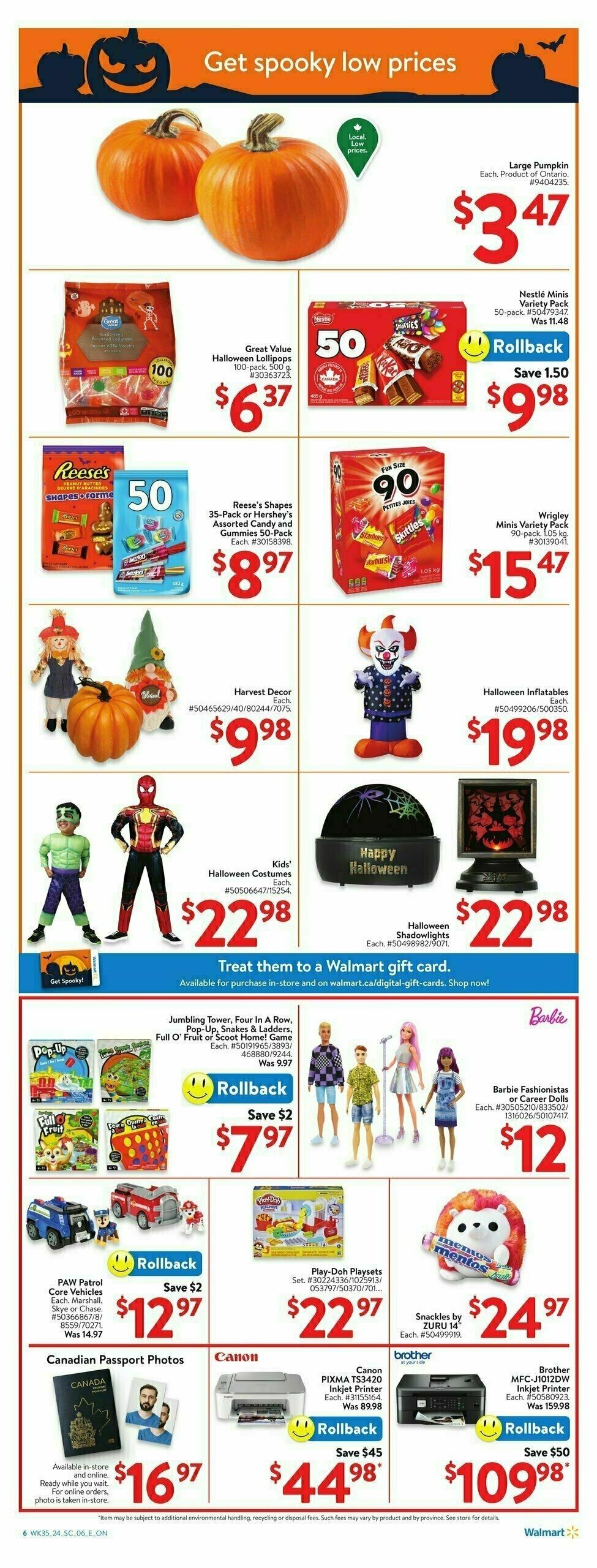 Walmart Flyer from September 19