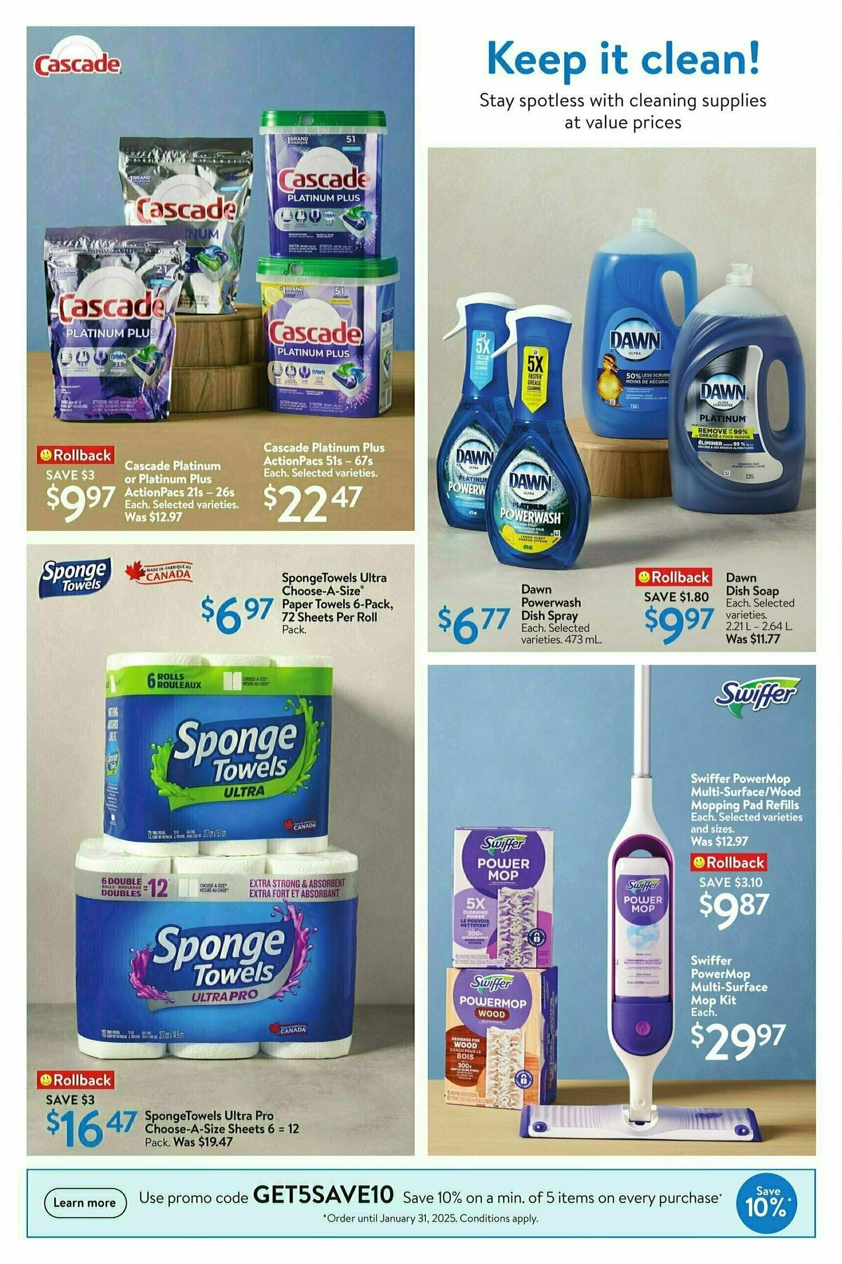 Walmart Ready, set, fall! Flyer from September 19