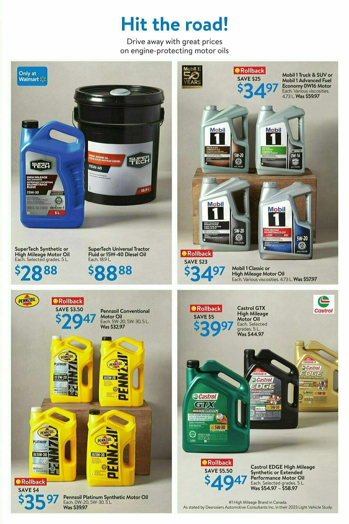 Walmart Ready, set, fall! Flyer from September 19