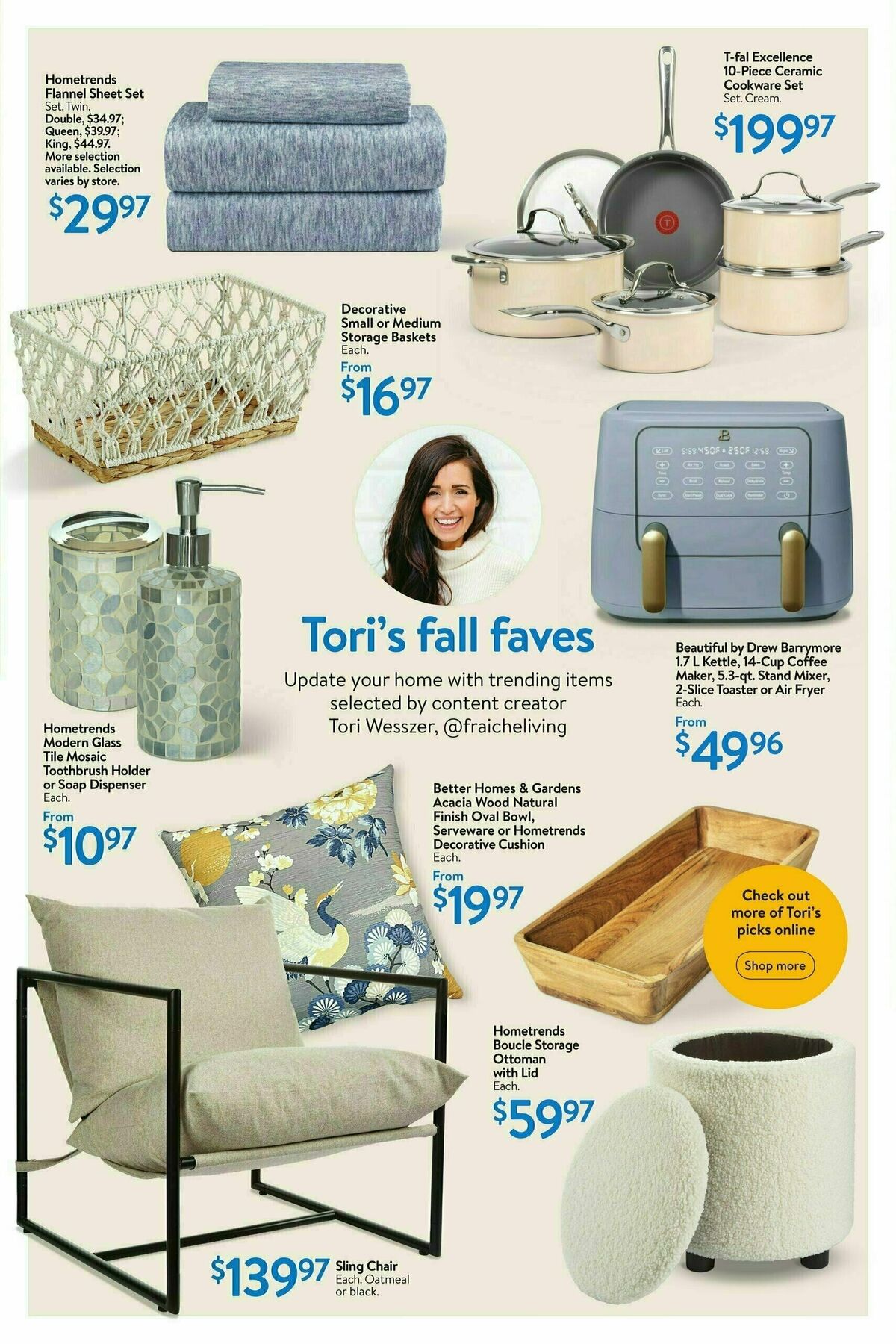 Walmart Ready, set, fall! Flyer from September 19