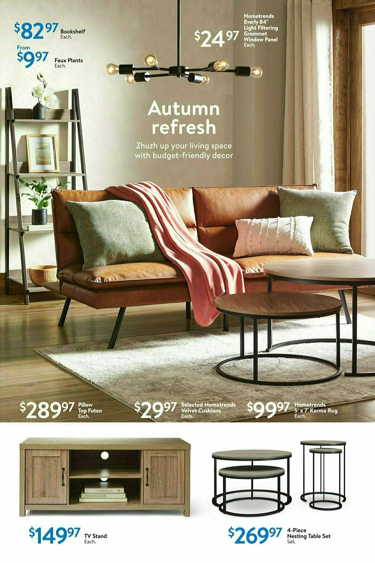 Walmart Ready, set, fall! Flyer from September 19