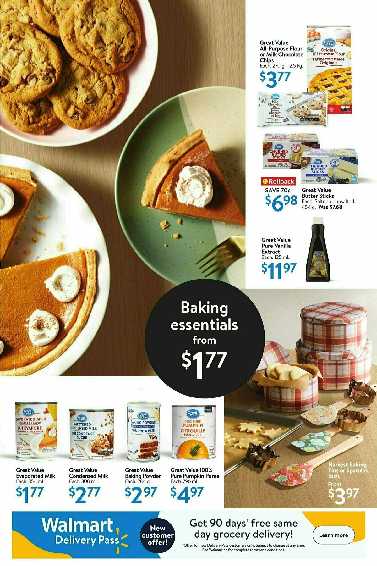 Walmart Ready, set, fall! Flyer from September 19