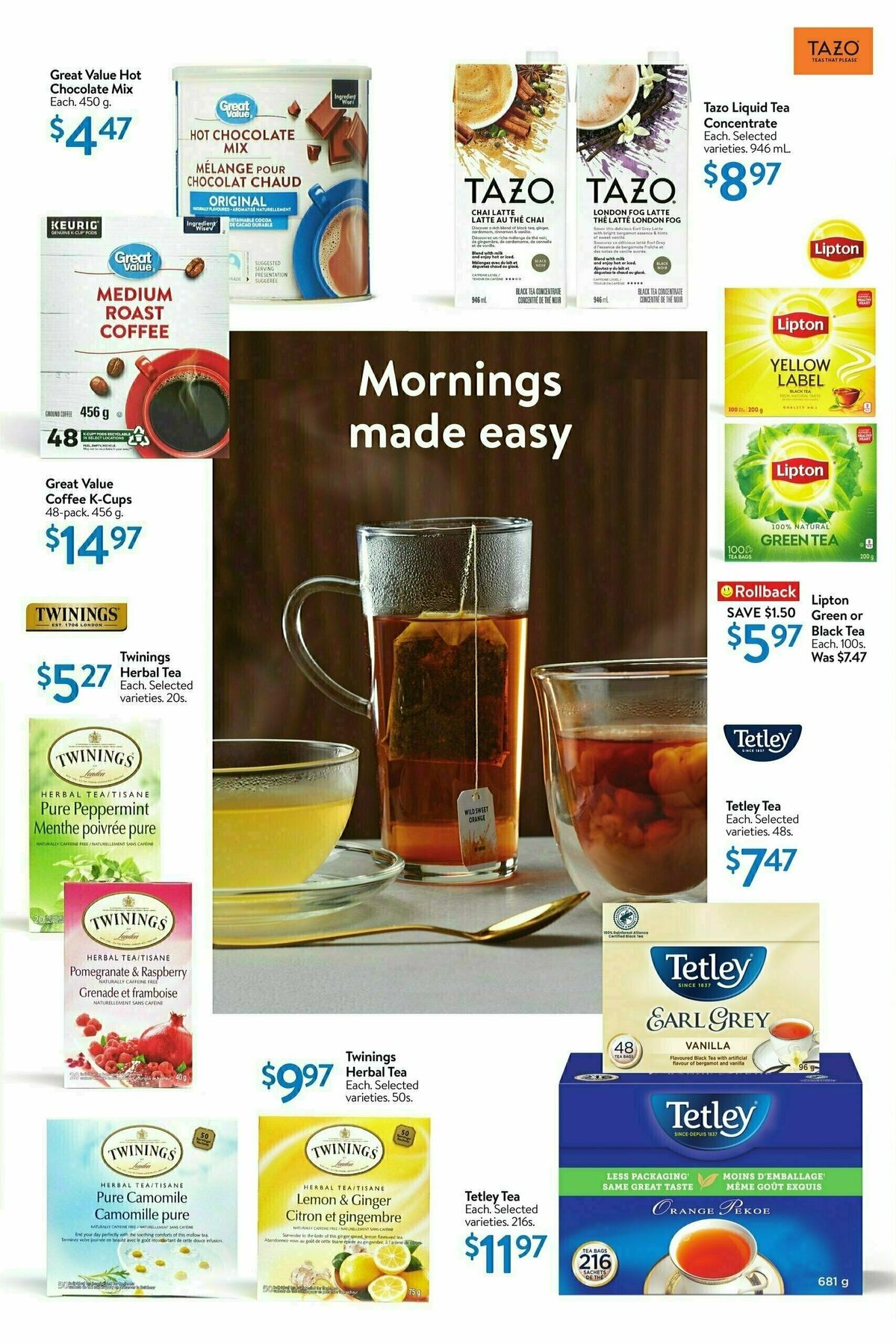 Walmart Ready, set, fall! Flyer from September 19