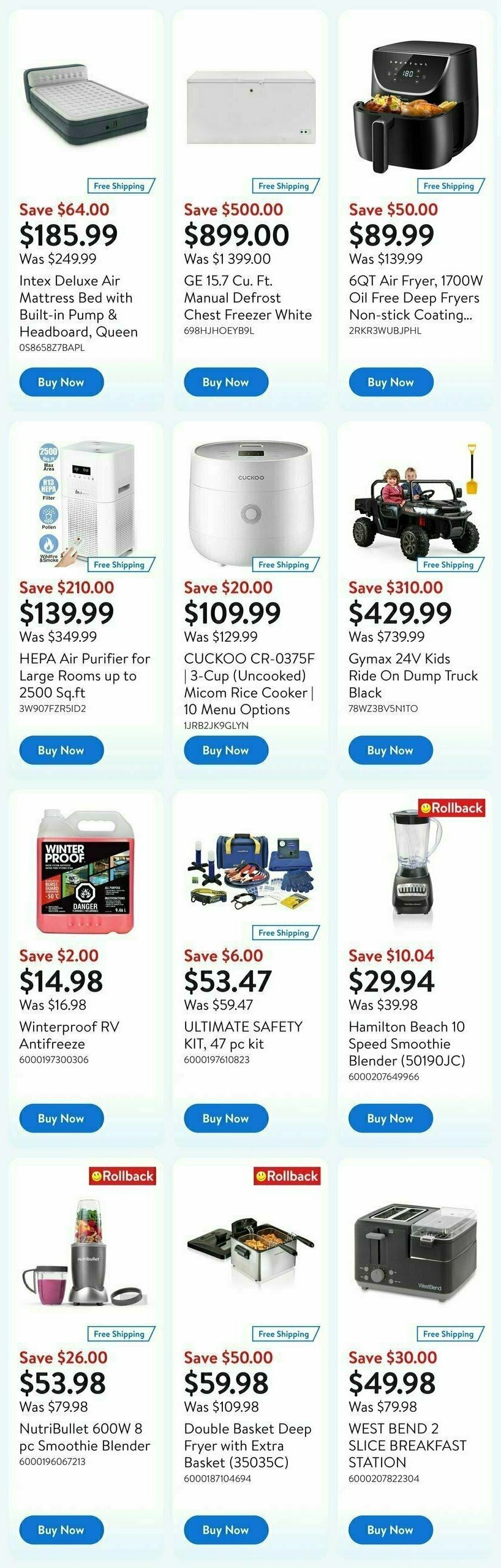 Walmart Deals Flyer Flyer from September 19