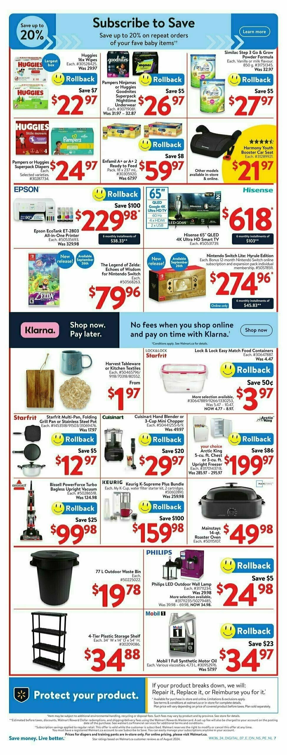 Walmart Flyer from September 26