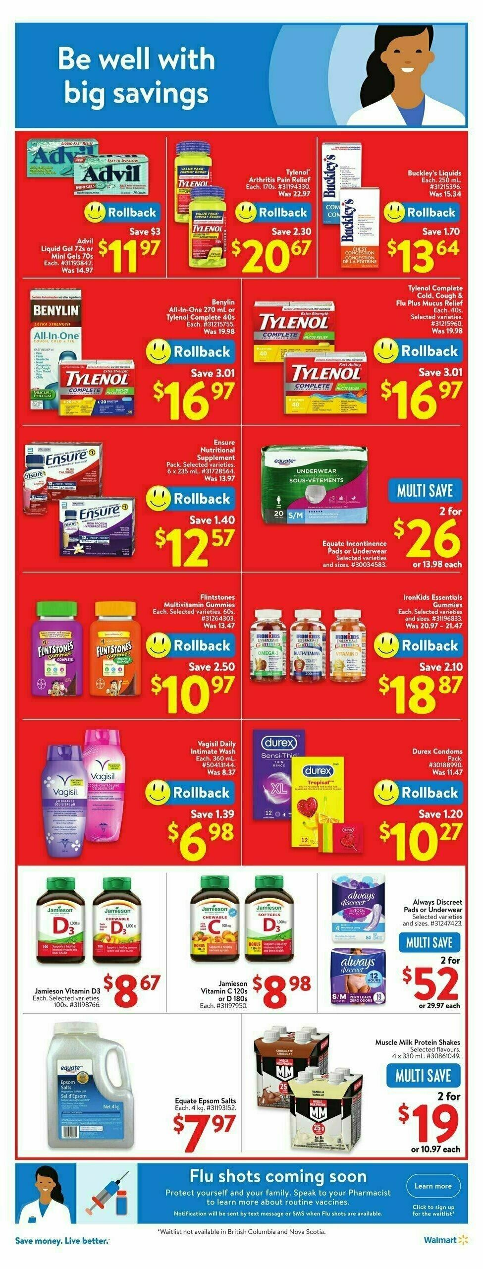 Walmart Flyer from September 26