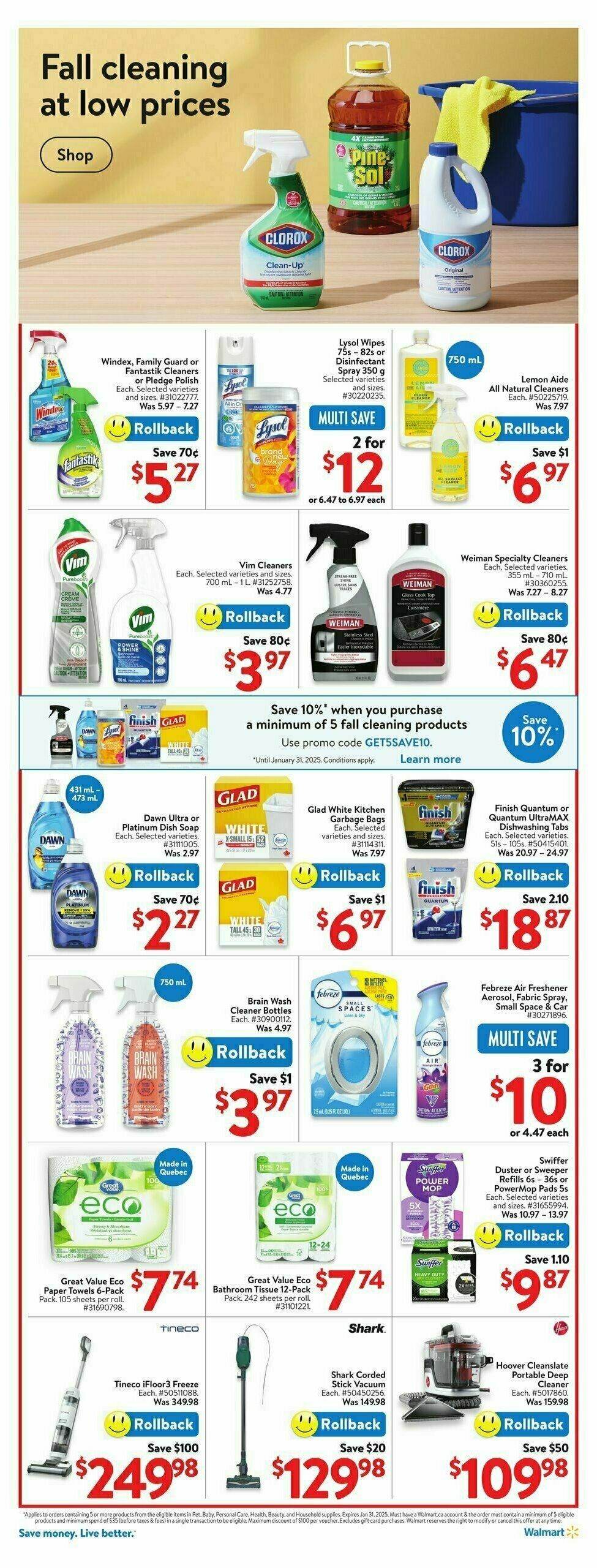 Walmart Flyer from September 26