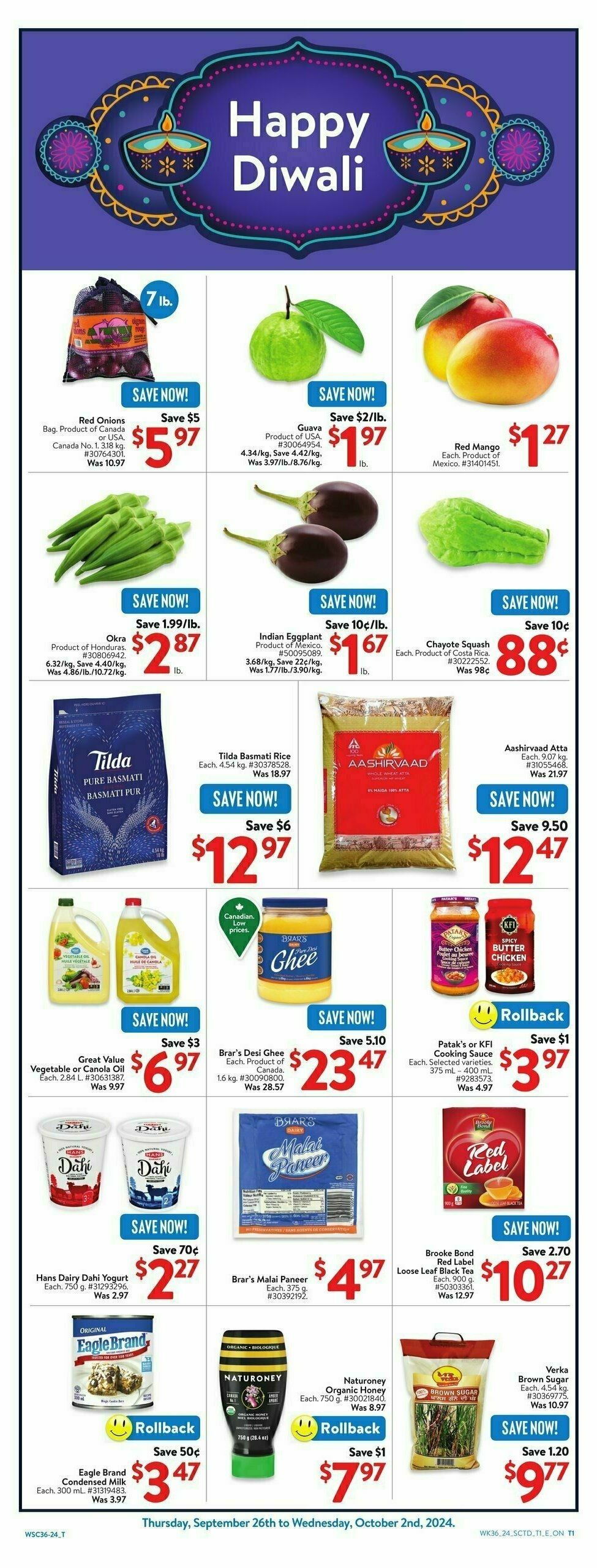 Walmart Flyer from September 26