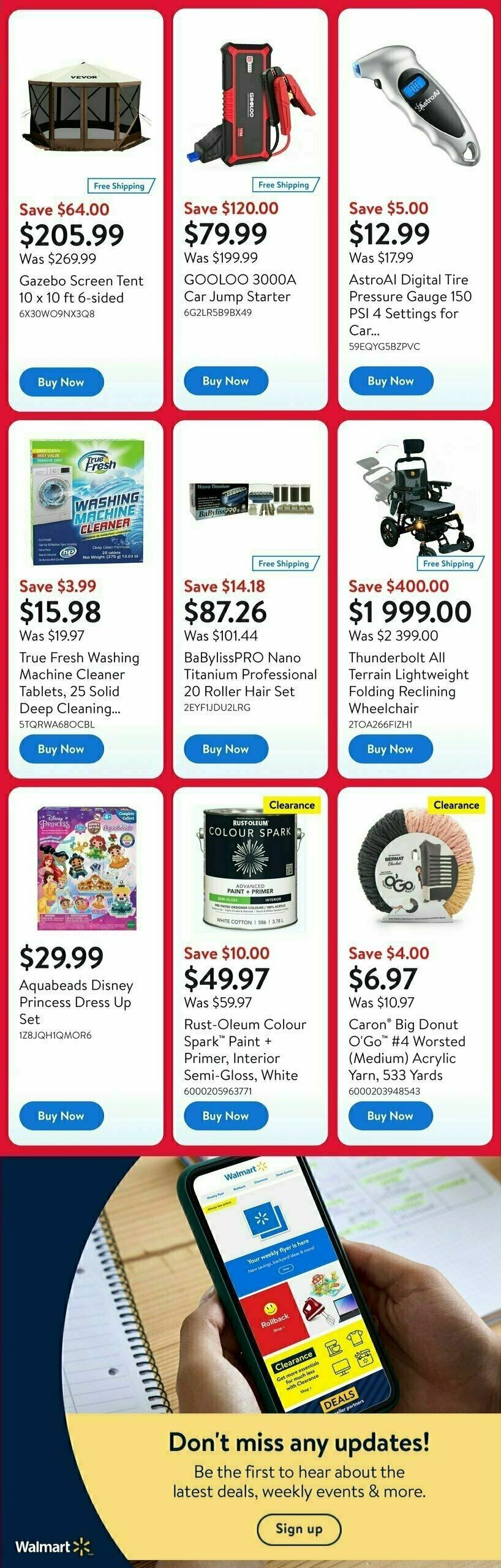 Walmart Deals Flyer Flyer from September 26