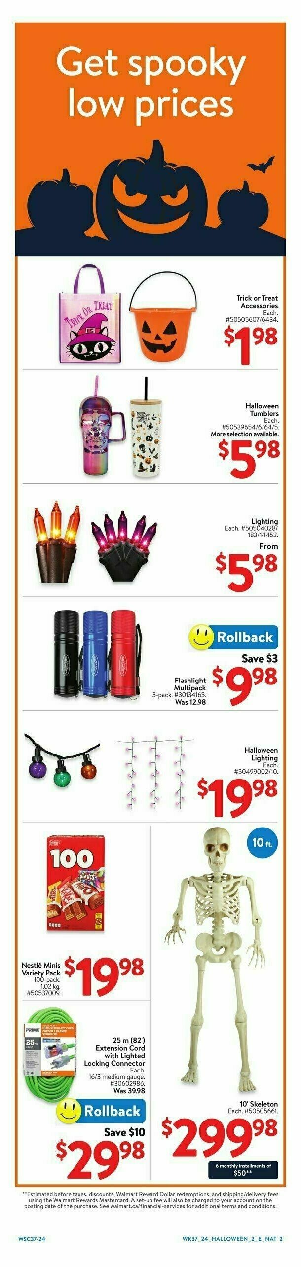 Walmart Flyer from October 3