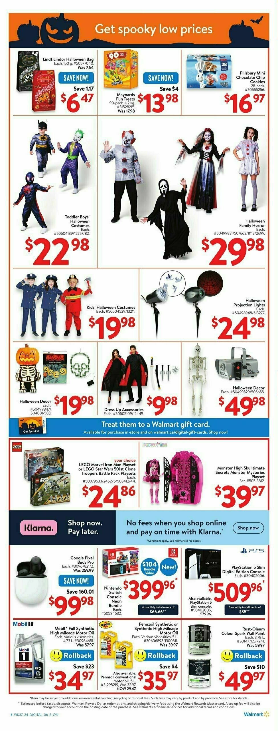 Walmart Flyer from October 3