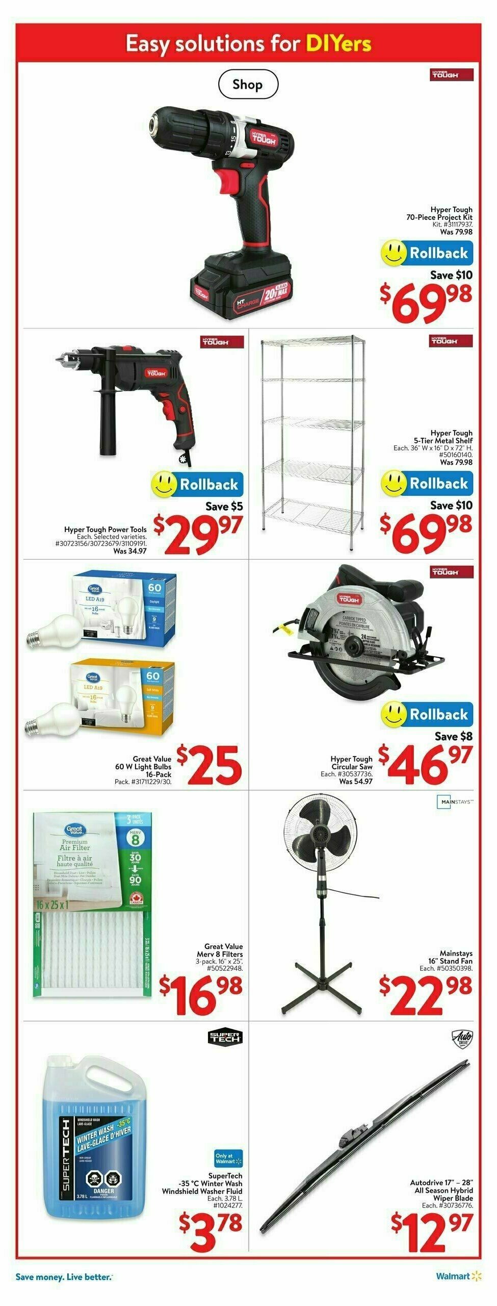 Walmart Flyer from October 3