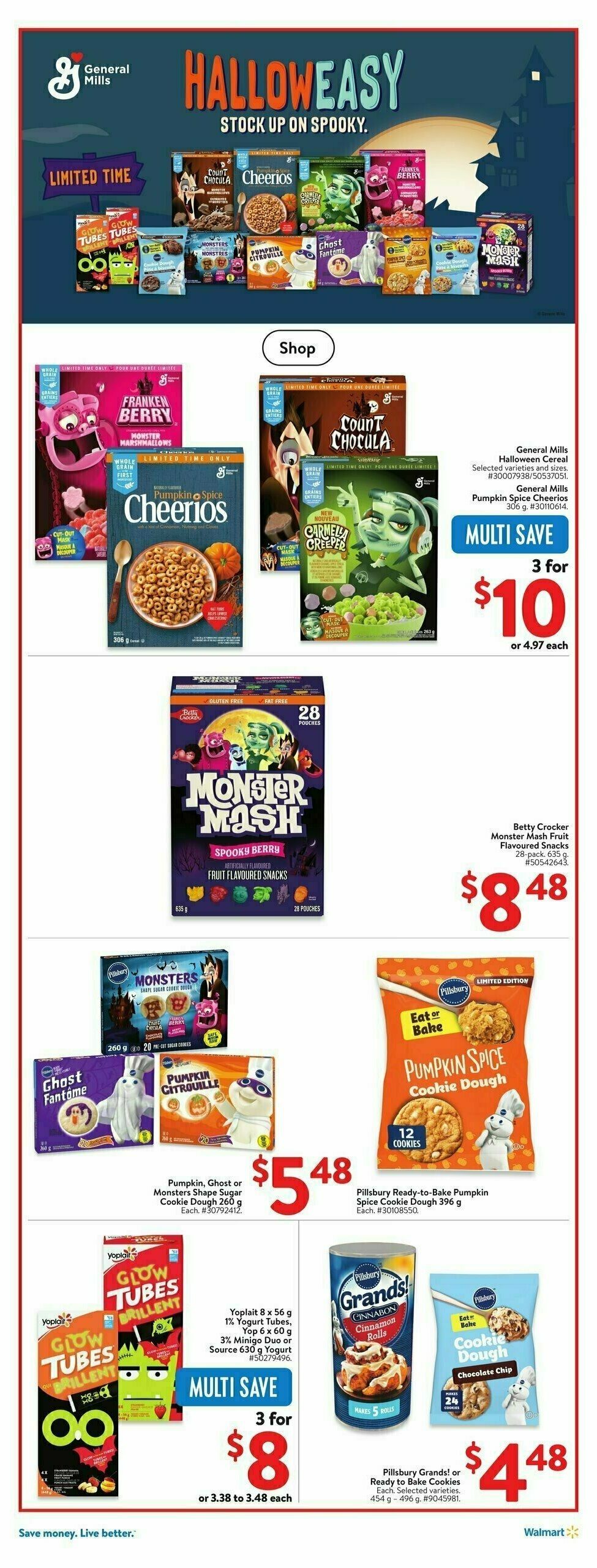 Walmart Flyer from October 3