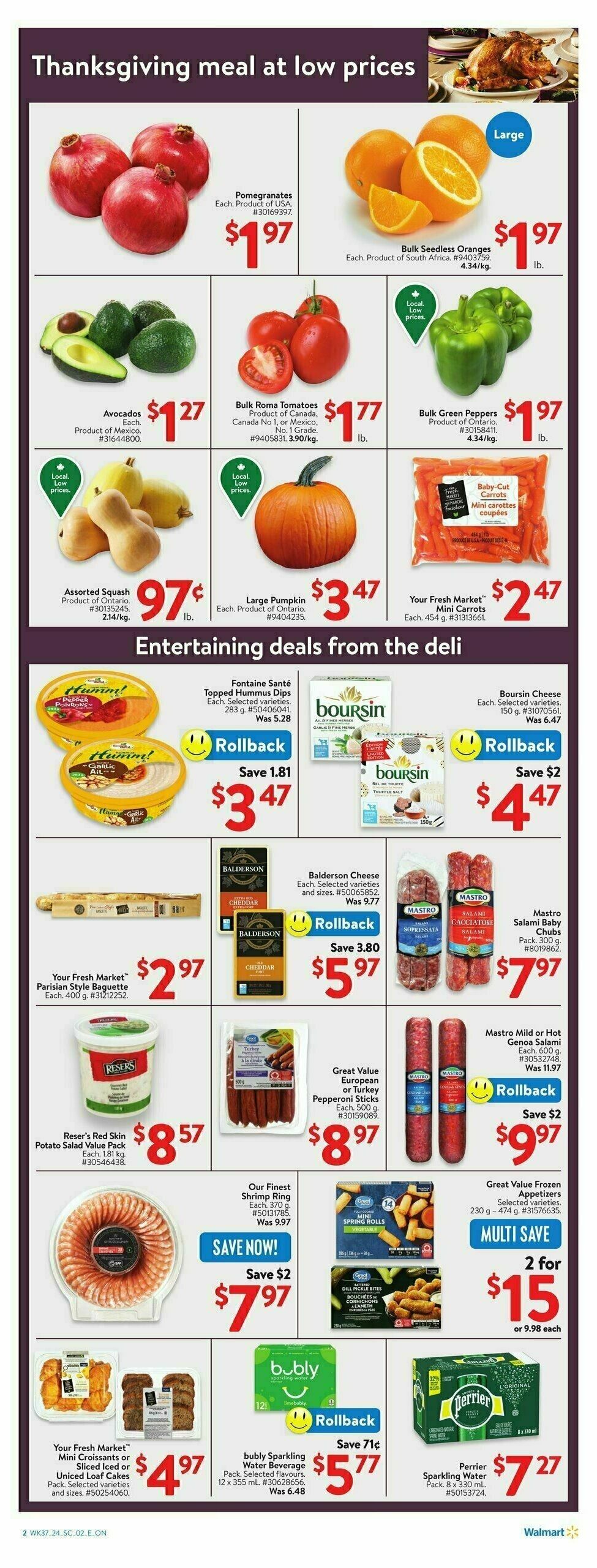 Walmart Flyer from October 3