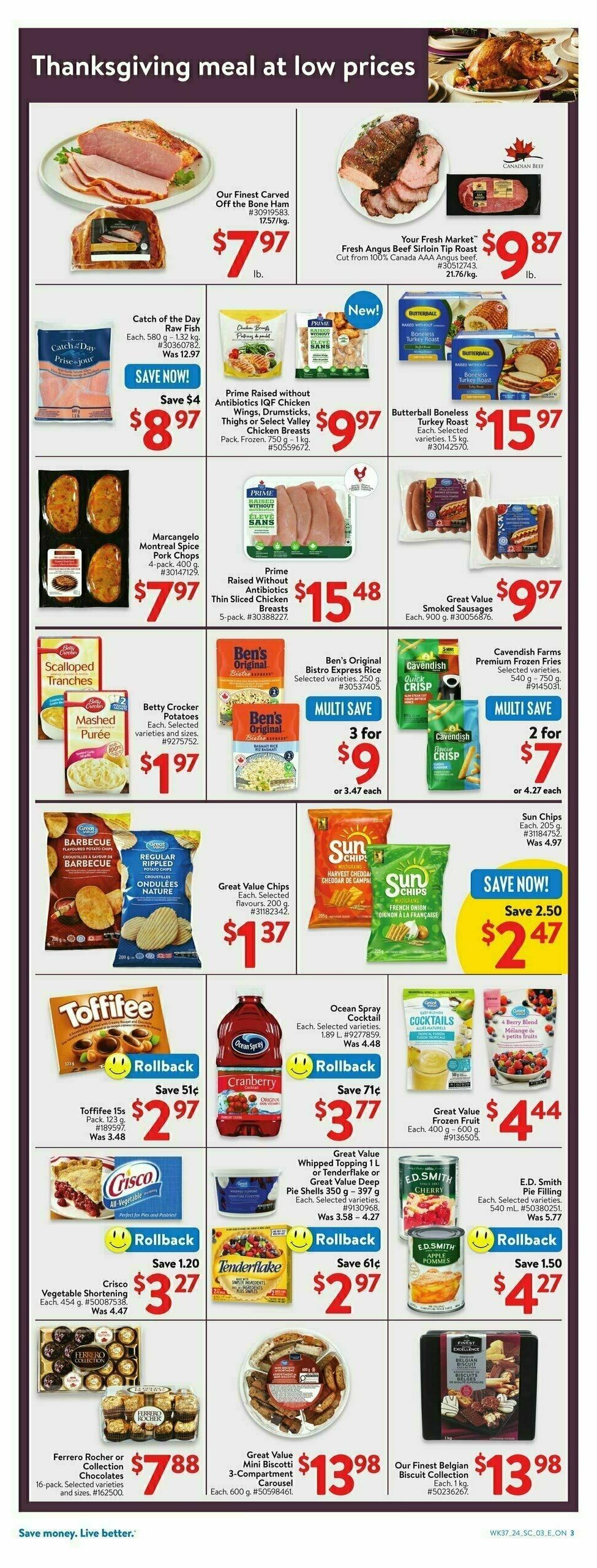 Walmart Flyer from October 3