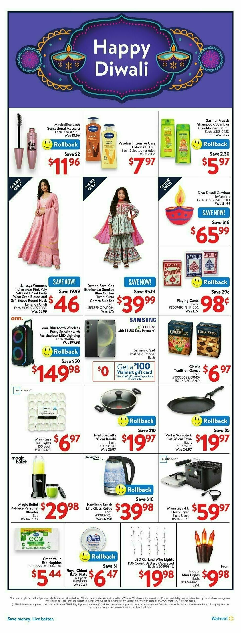 Walmart Flyer from October 3