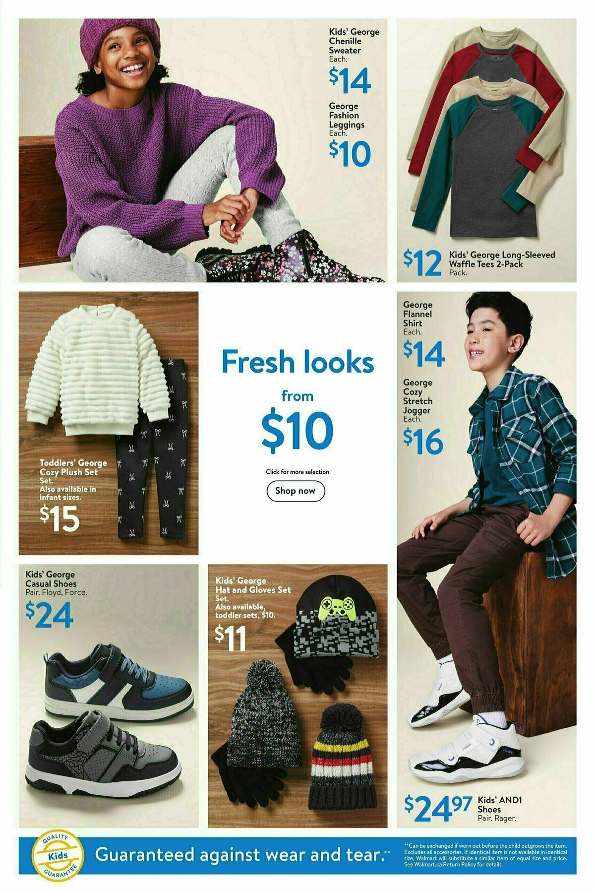 Walmart Fall into fall Flyer from September 19