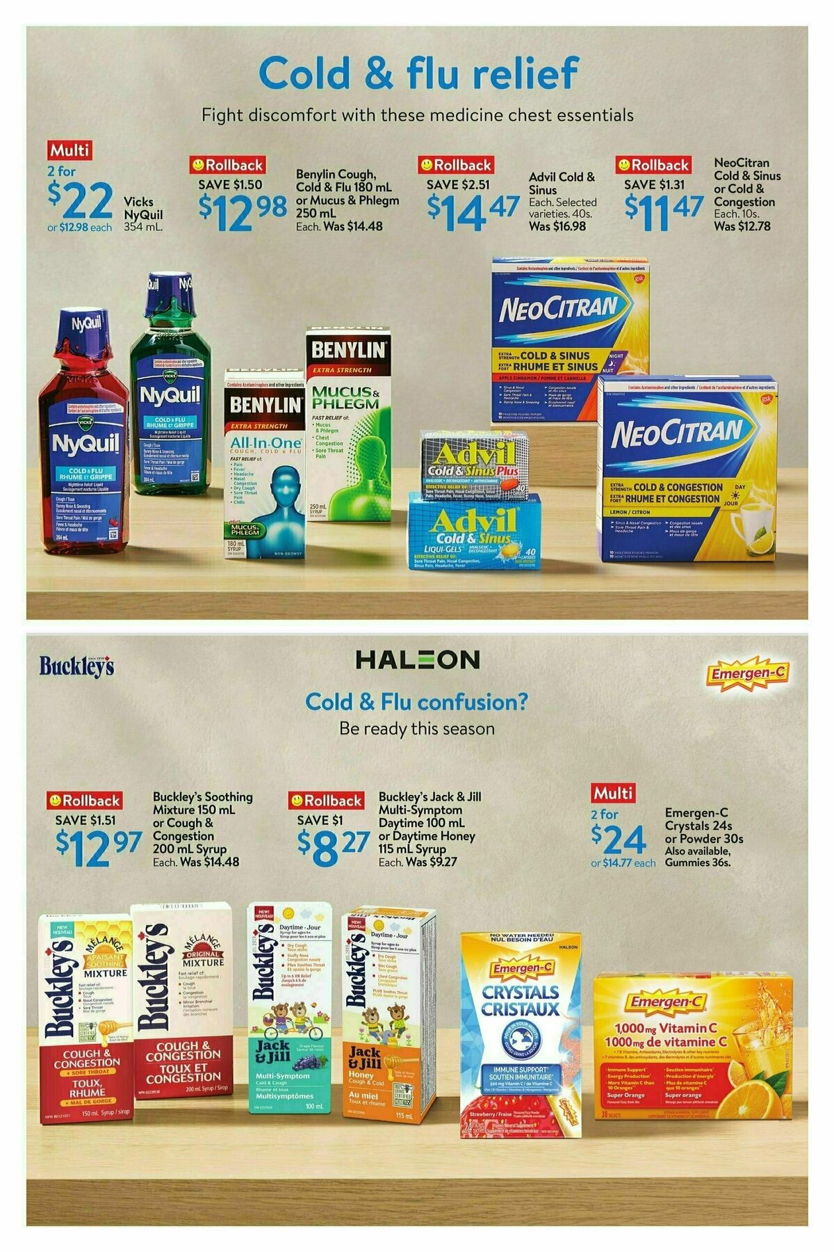 Walmart Fall into fall Flyer from September 19