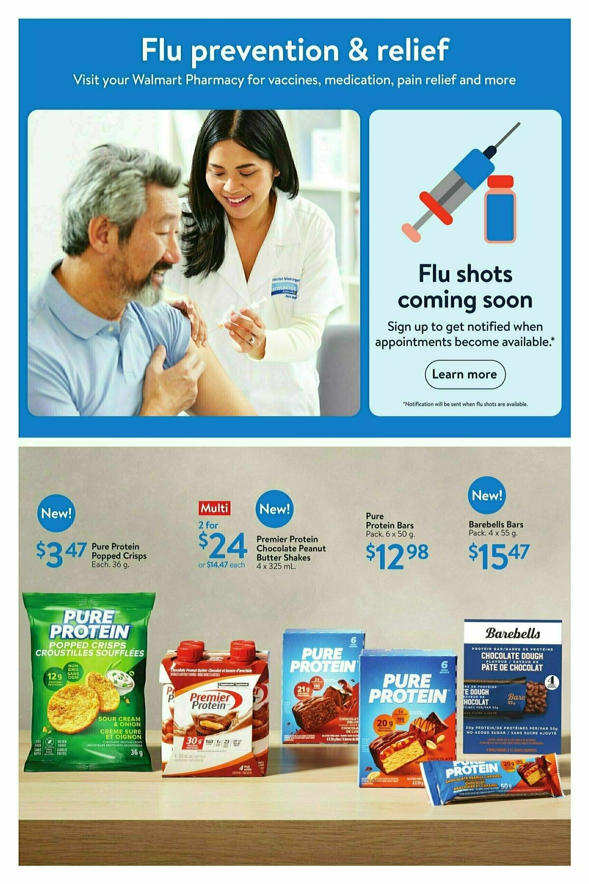 Walmart Fall into fall Flyer from September 19