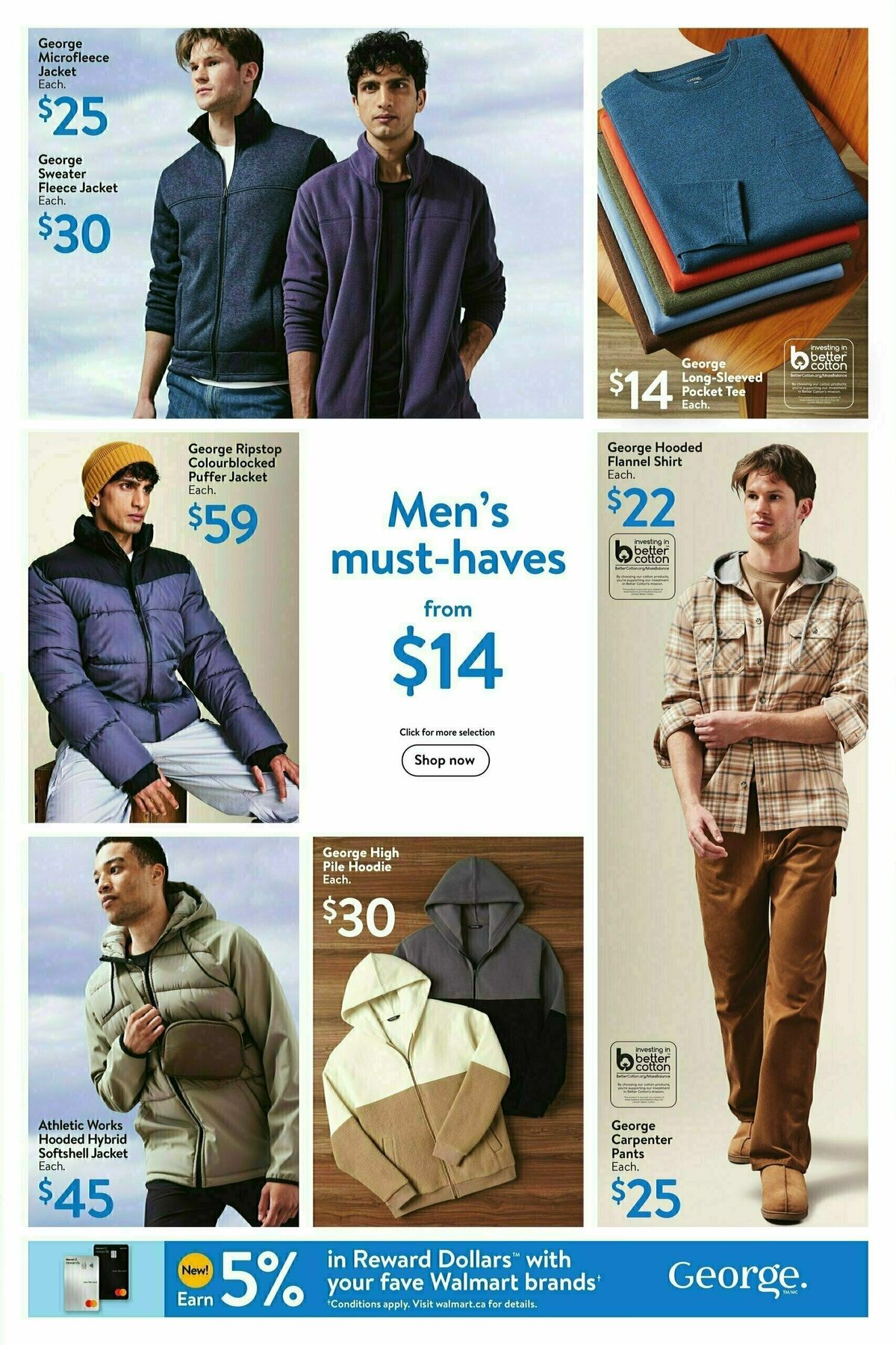 Walmart Fall into fall Flyer from September 19