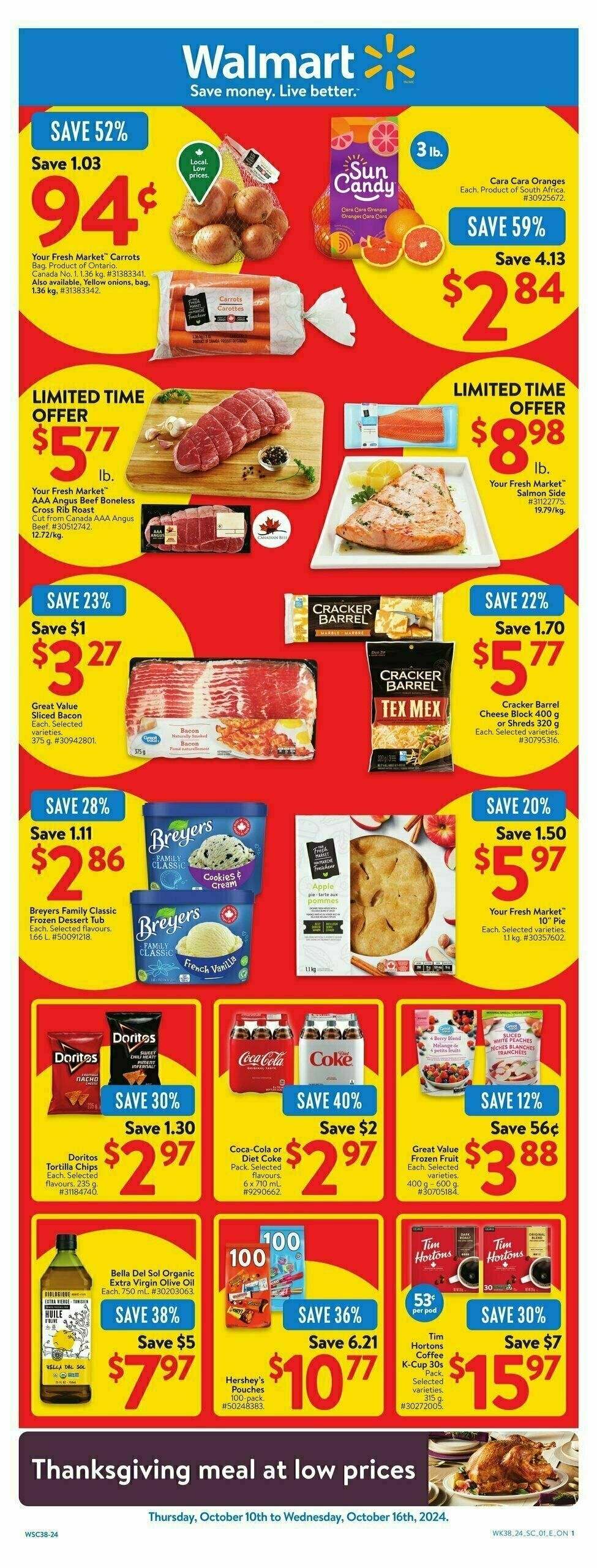 Walmart Flyer from October 10