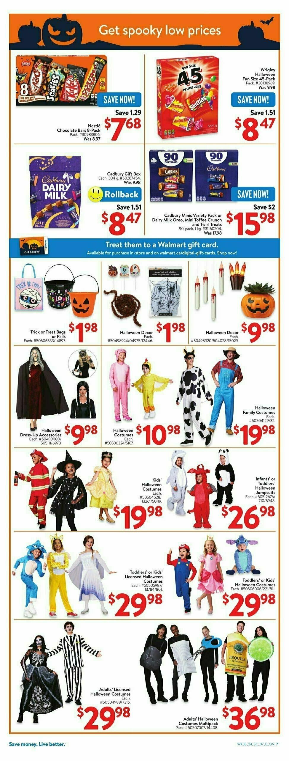 Walmart Flyer from October 10