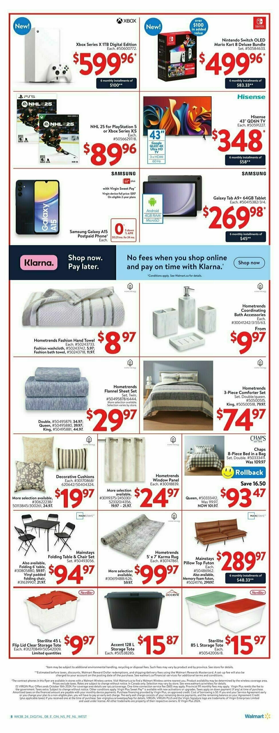 Walmart Flyer from October 10