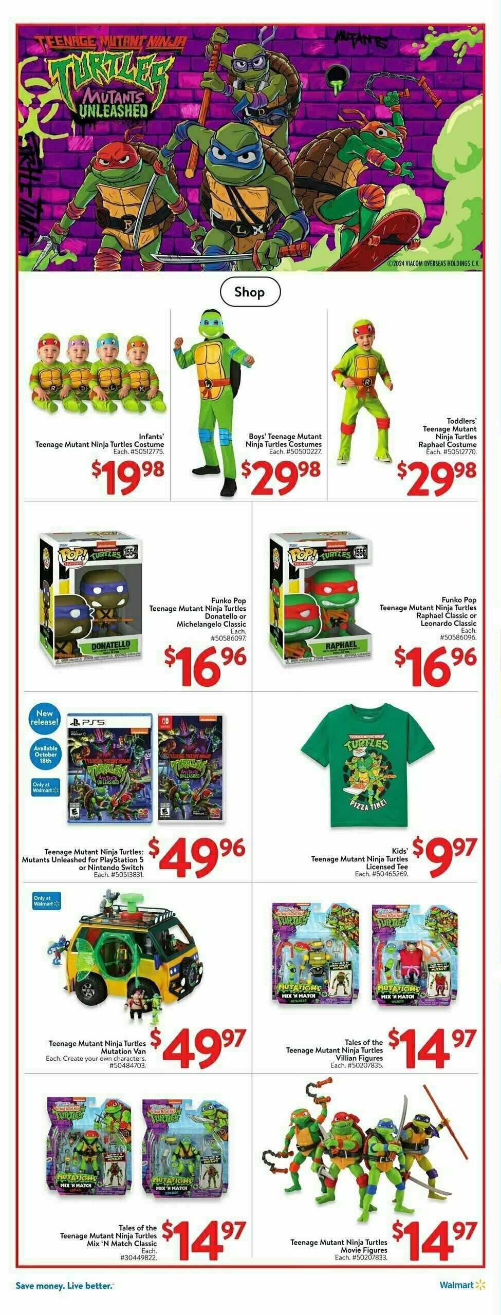 Walmart Flyer from October 10