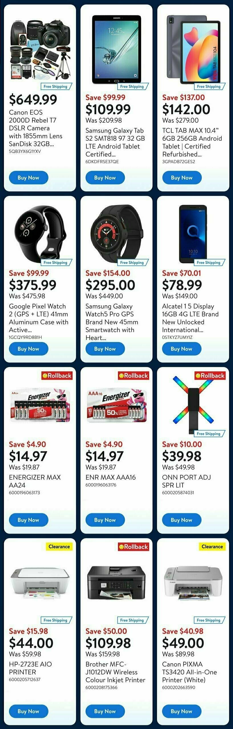 Walmart Deals Flyer Flyer from October 10