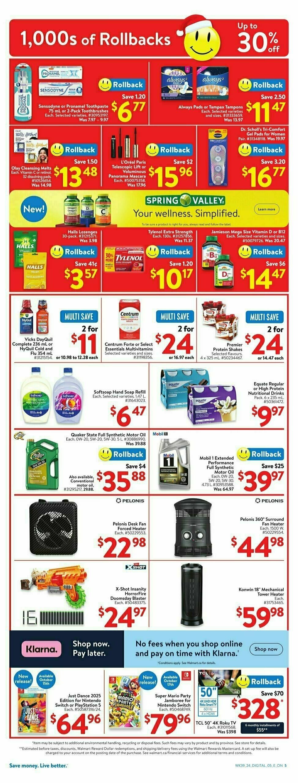 Walmart Flyer from October 17