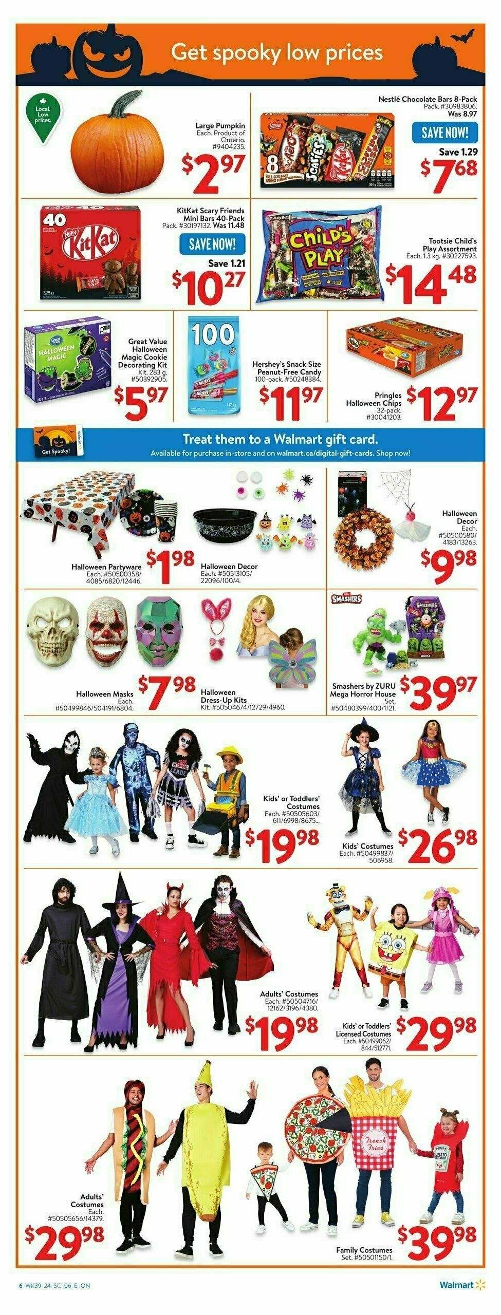 Walmart Flyer from October 17