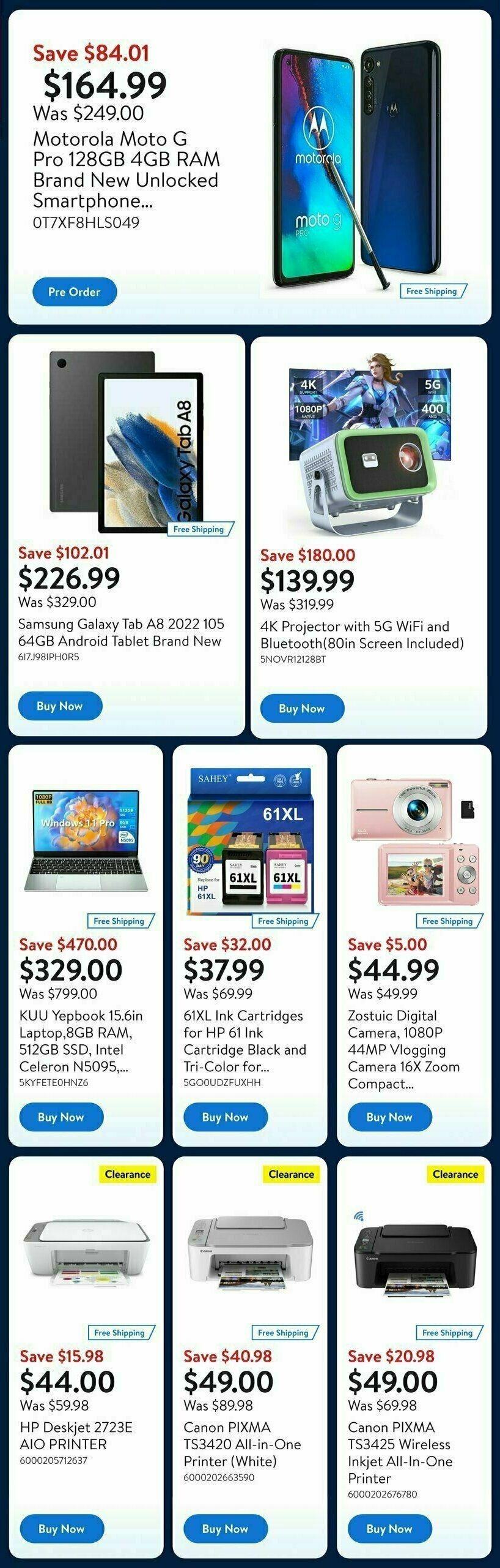 Walmart Deals Flyer Flyer from October 17