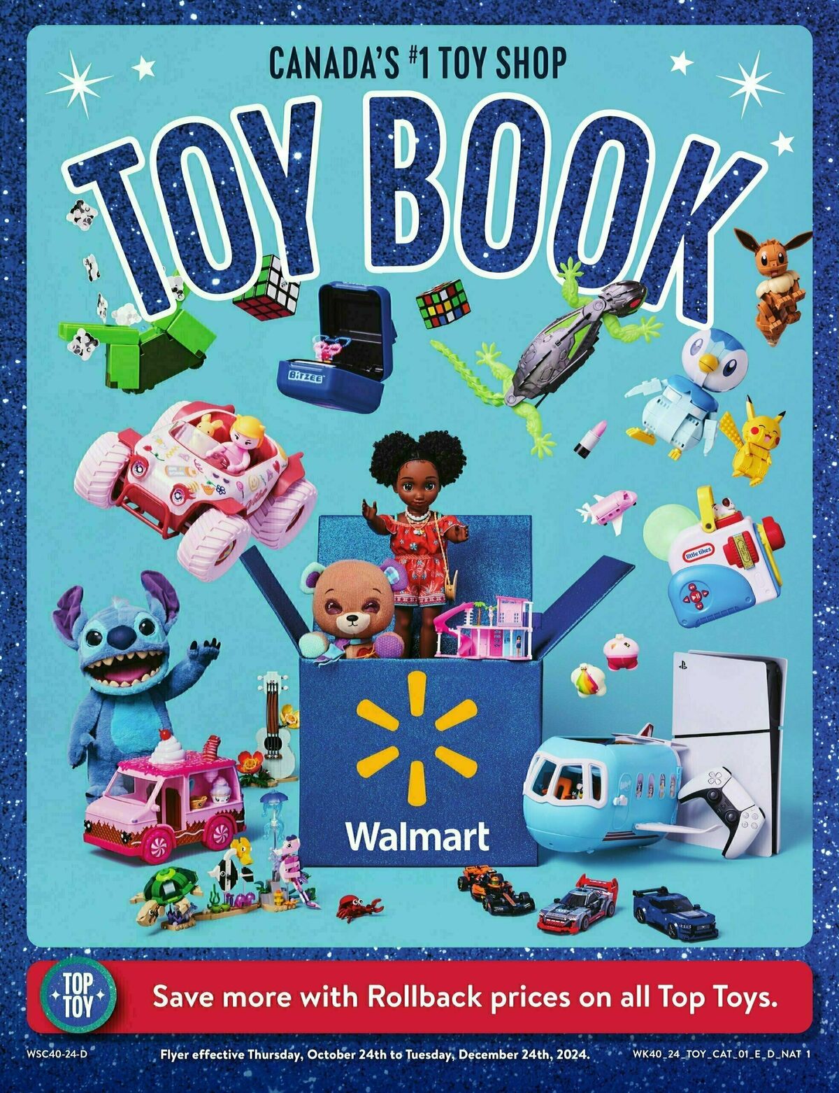 Walmart Toy Book Flyer from October 24