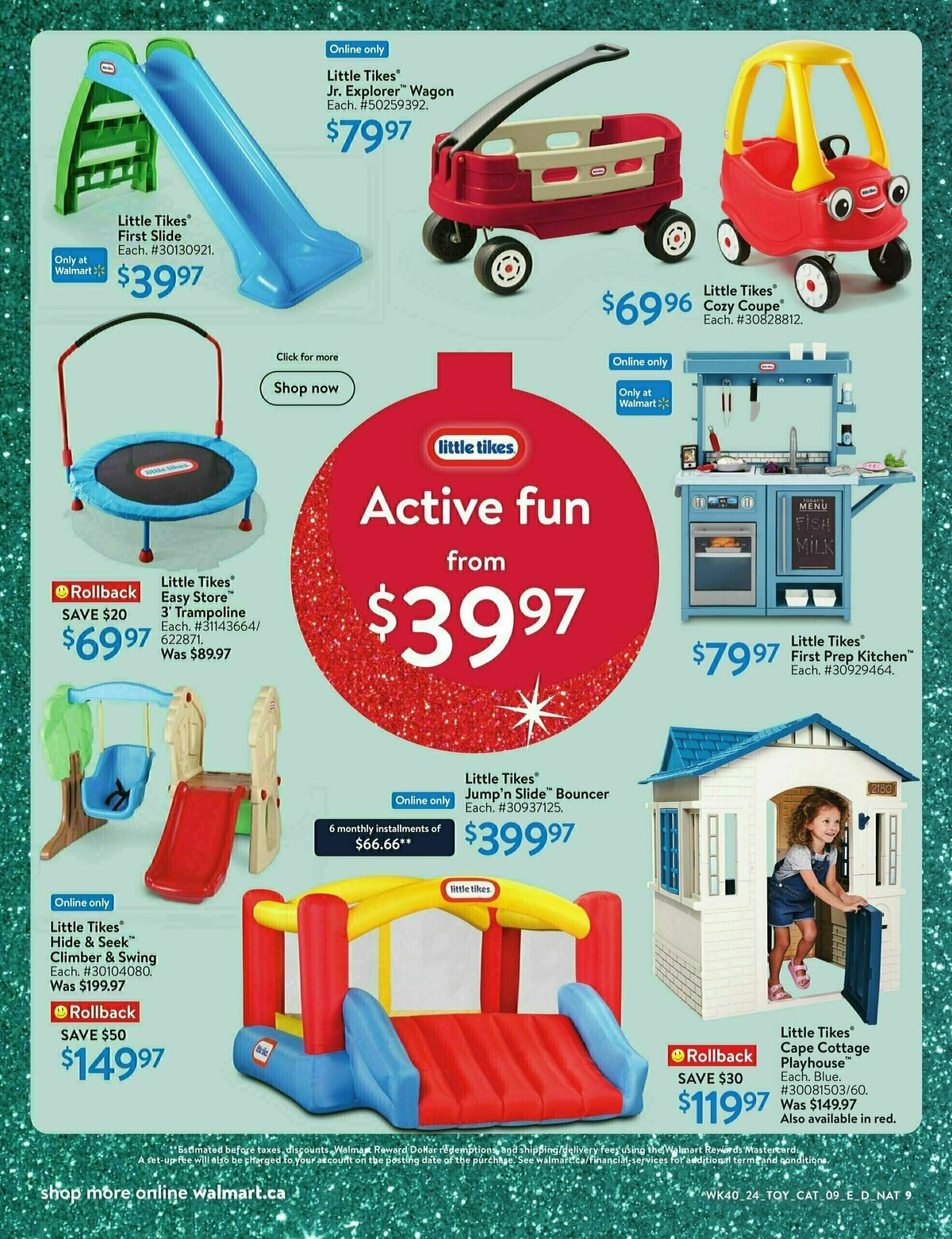 Walmart Toy Book Flyer from October 24