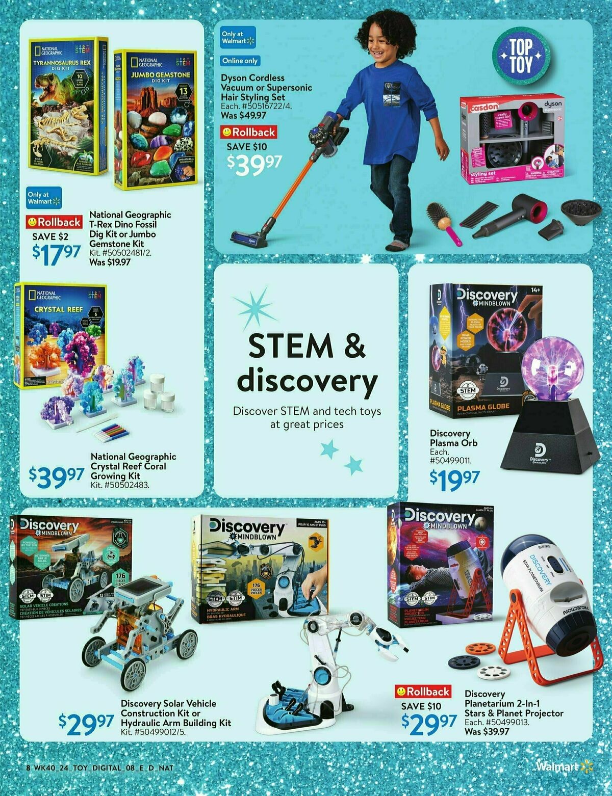 Walmart Toy Book Flyer from October 24