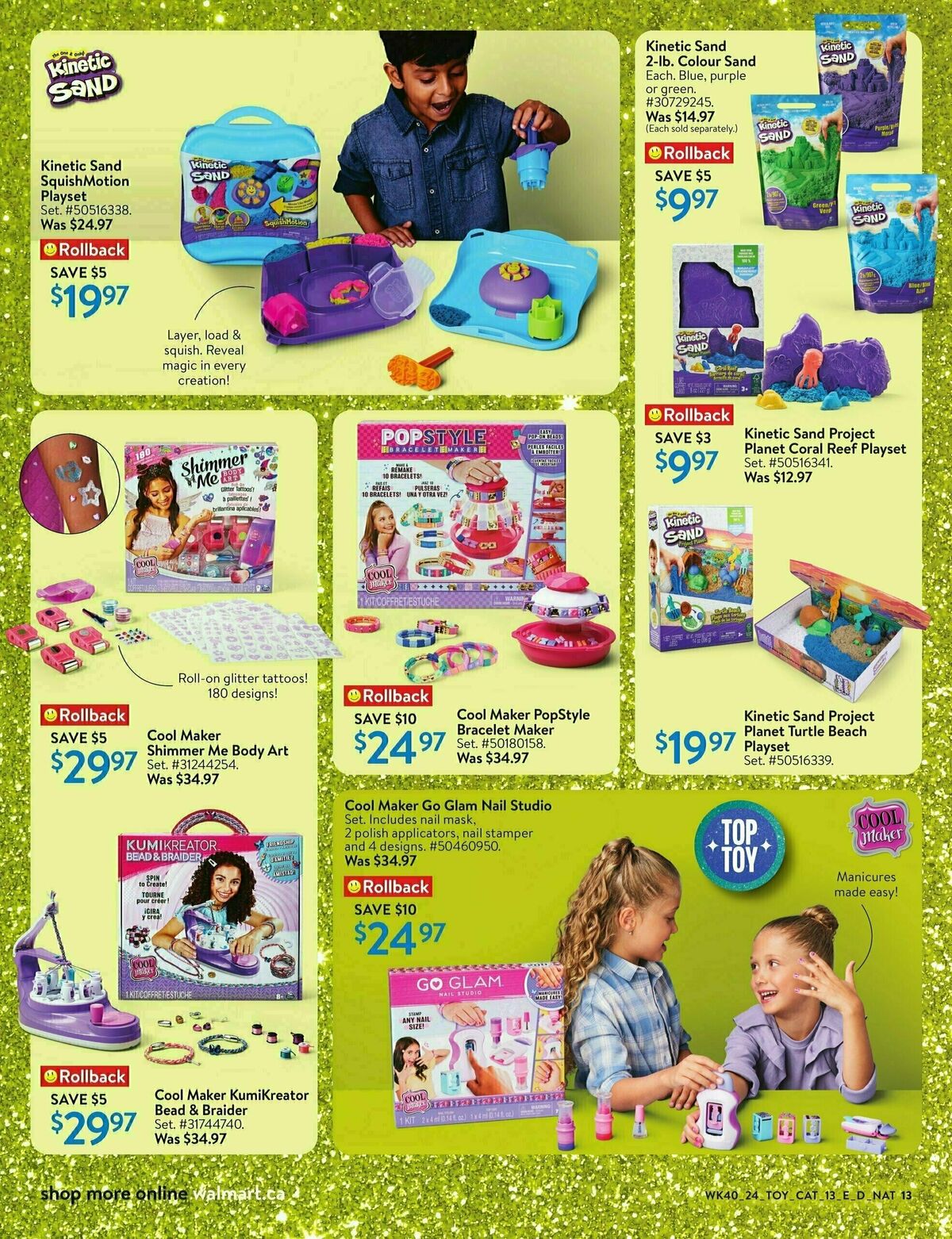 Walmart Toy Book Flyer from October 24