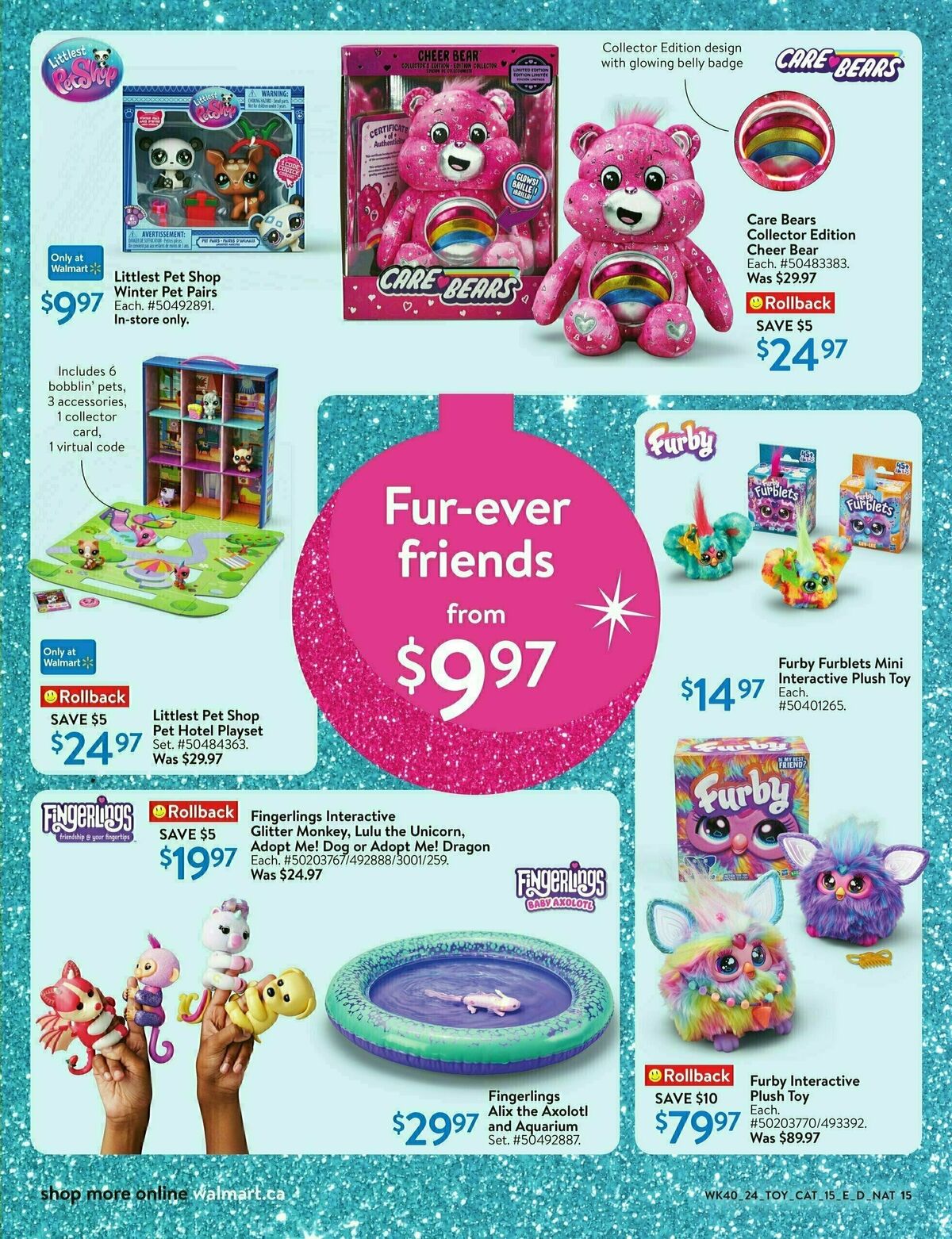 Walmart Toy Book Flyer from October 24