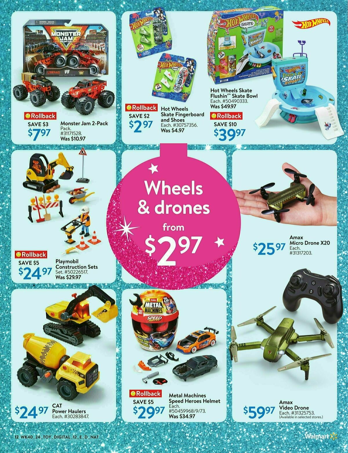 Walmart Toy Book Flyer from October 24