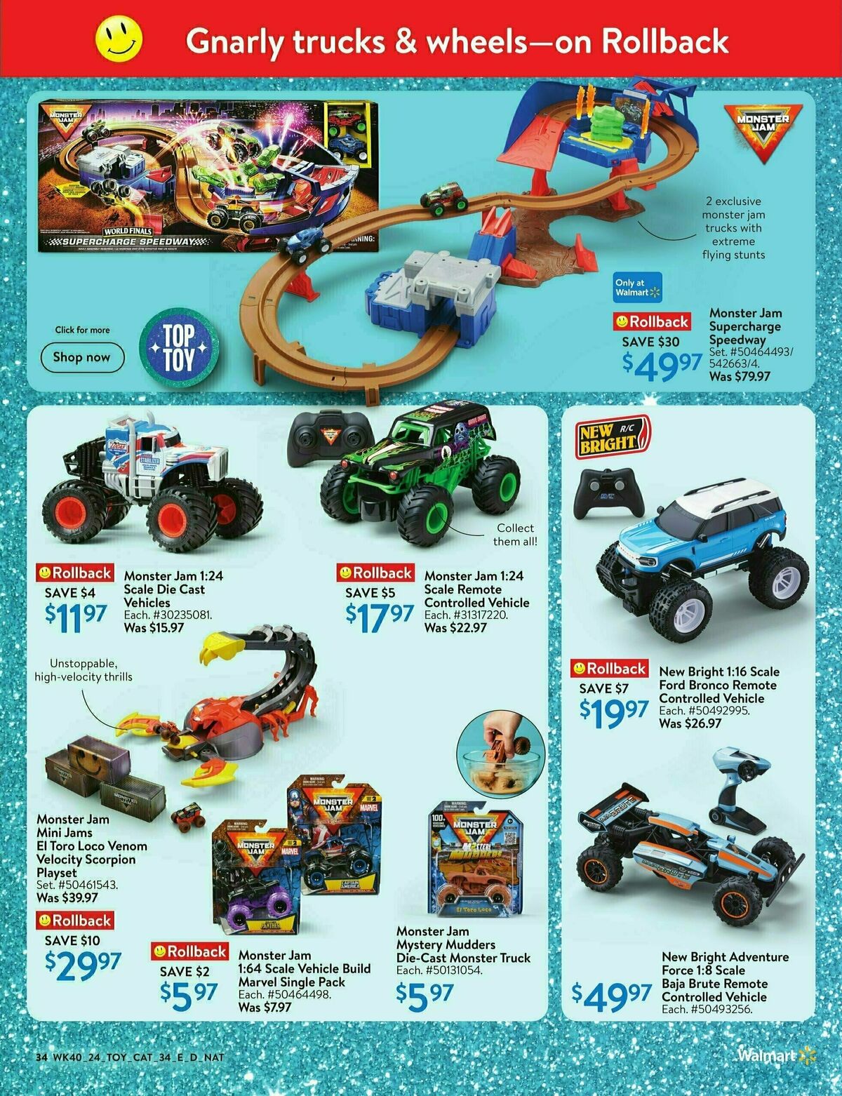 Walmart Toy Book Flyer from October 24