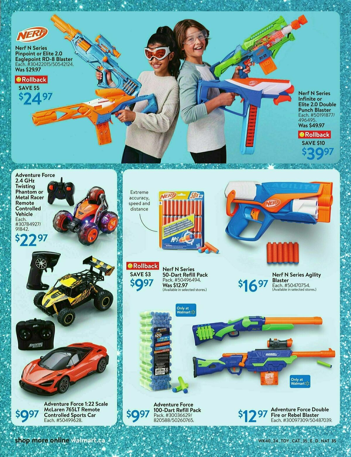 Walmart Toy Book Flyer from October 24