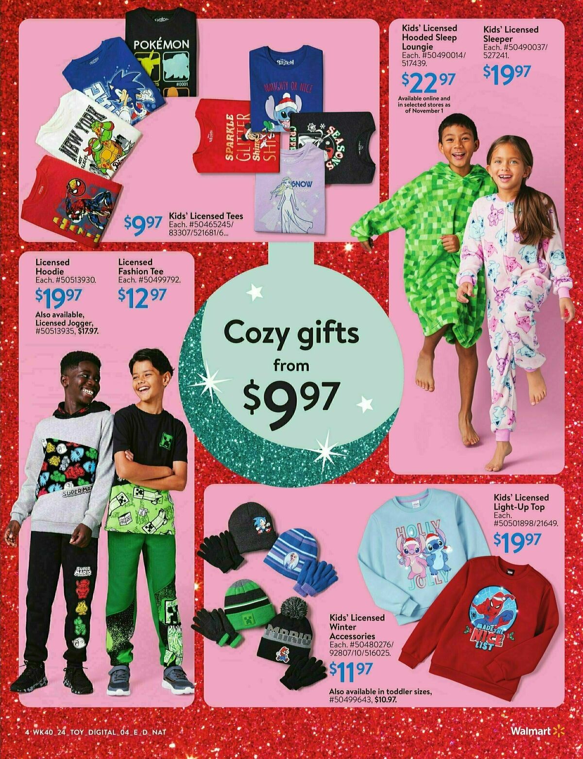 Walmart Toy Book Flyer from October 24