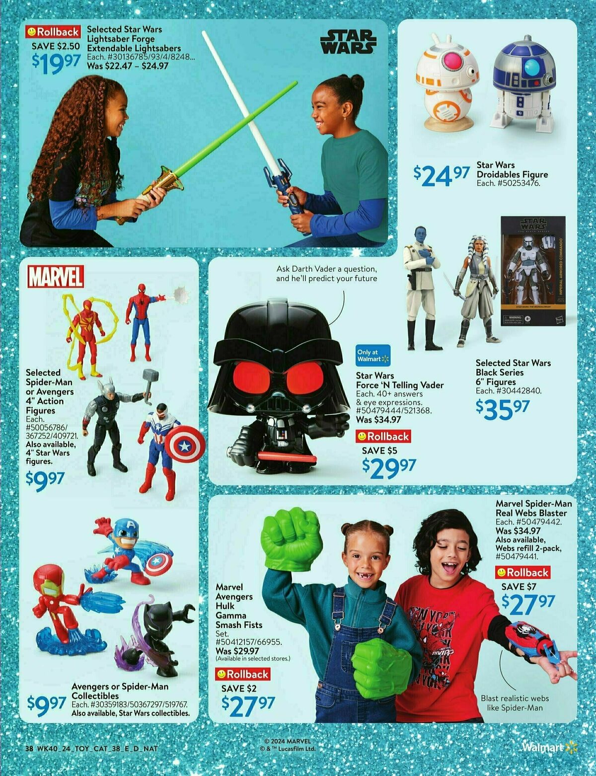 Walmart Toy Book Flyer from October 24