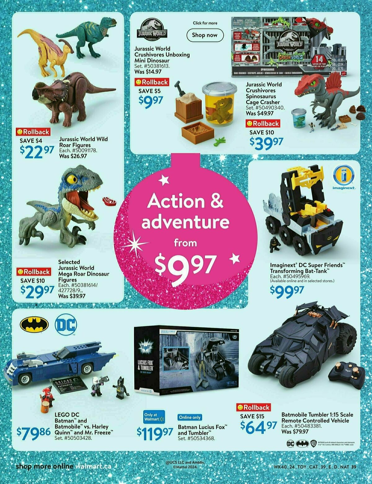 Walmart Toy Book Flyer from October 24