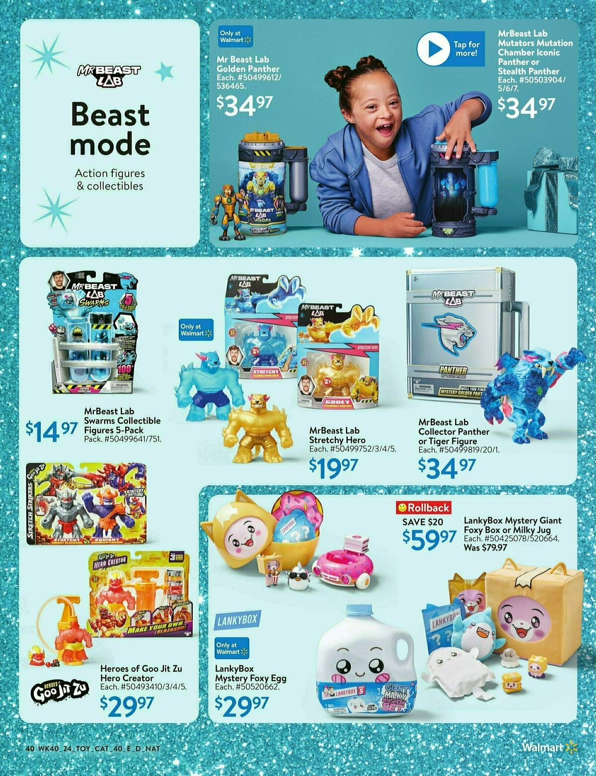 Walmart Toy Book Flyer from October 24