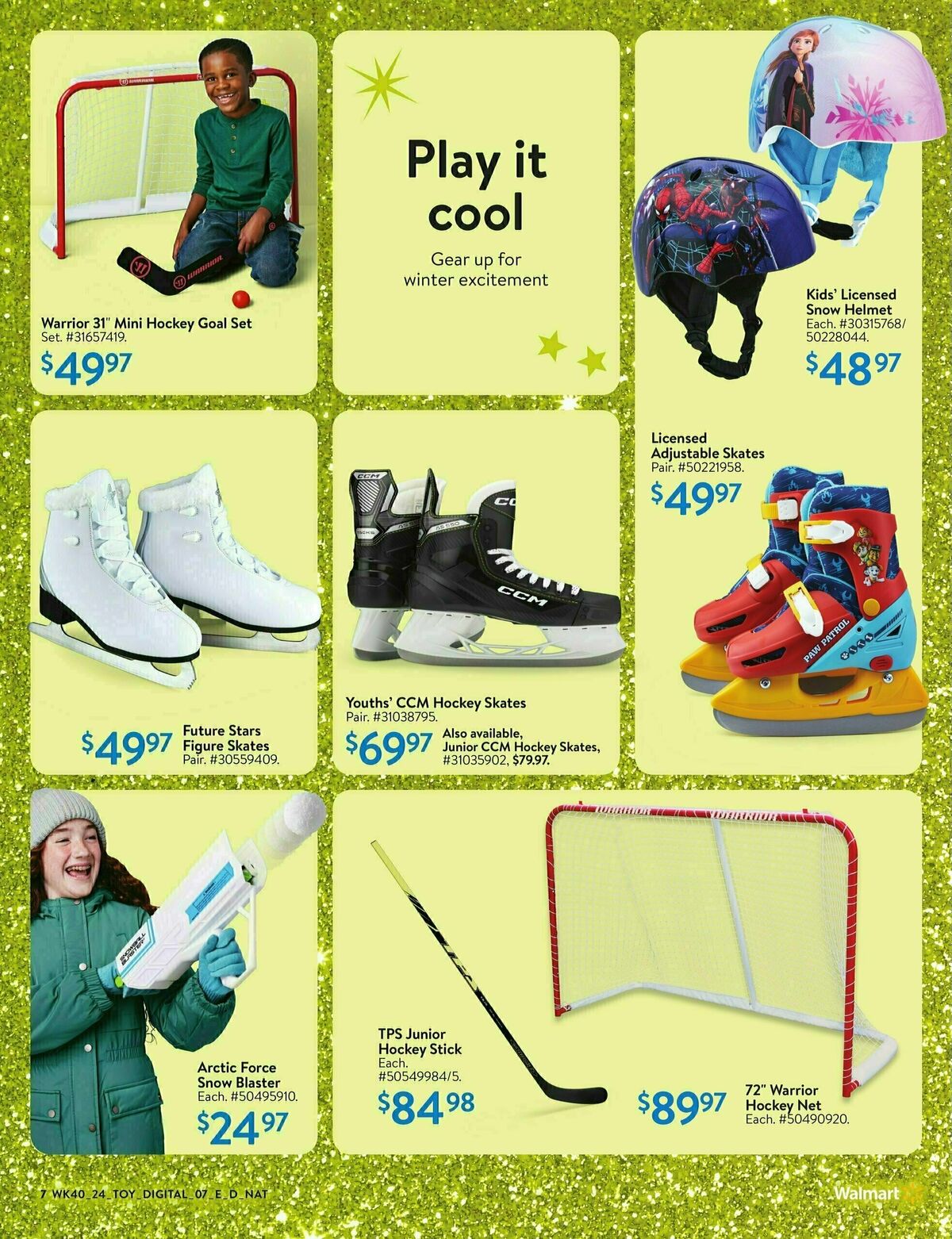 Walmart Toy Book Flyer from October 24