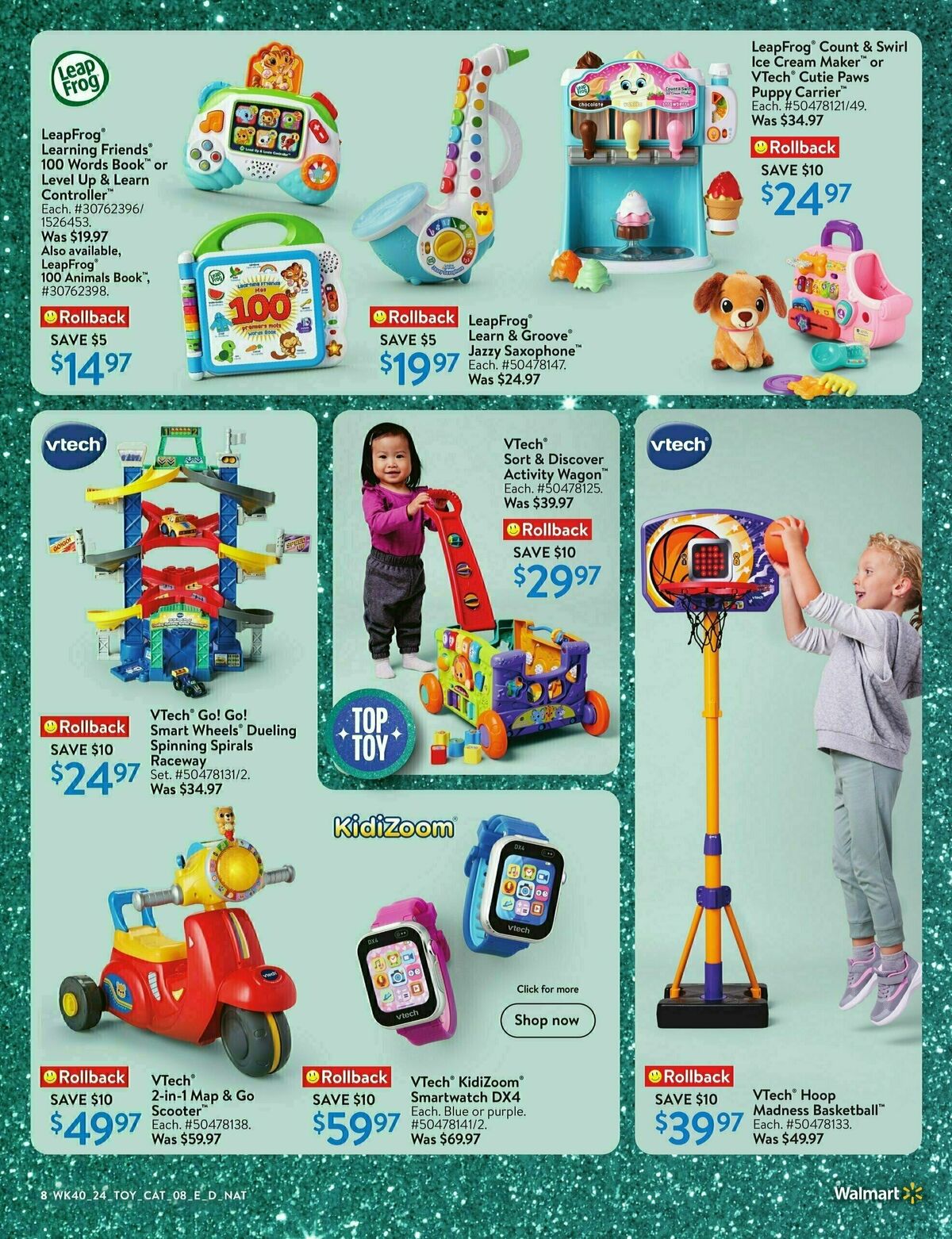 Walmart Toy Book Flyer from October 24