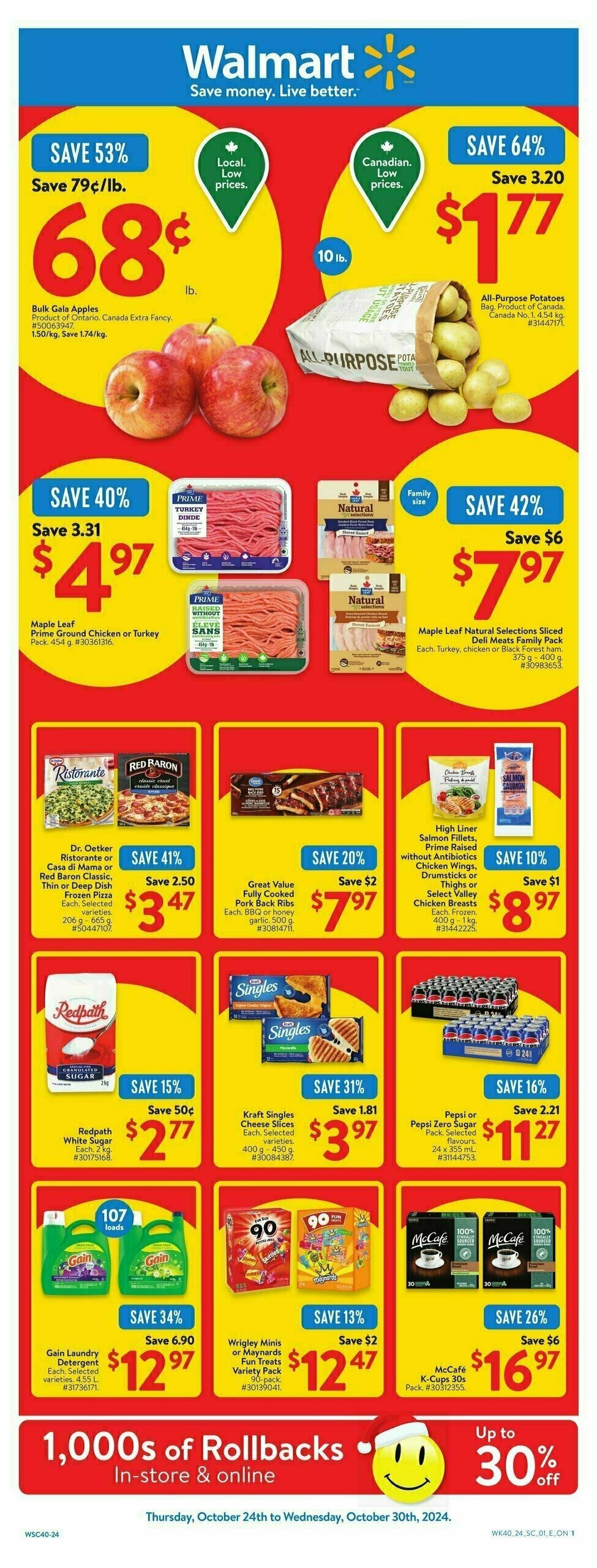 Walmart Flyer from October 24