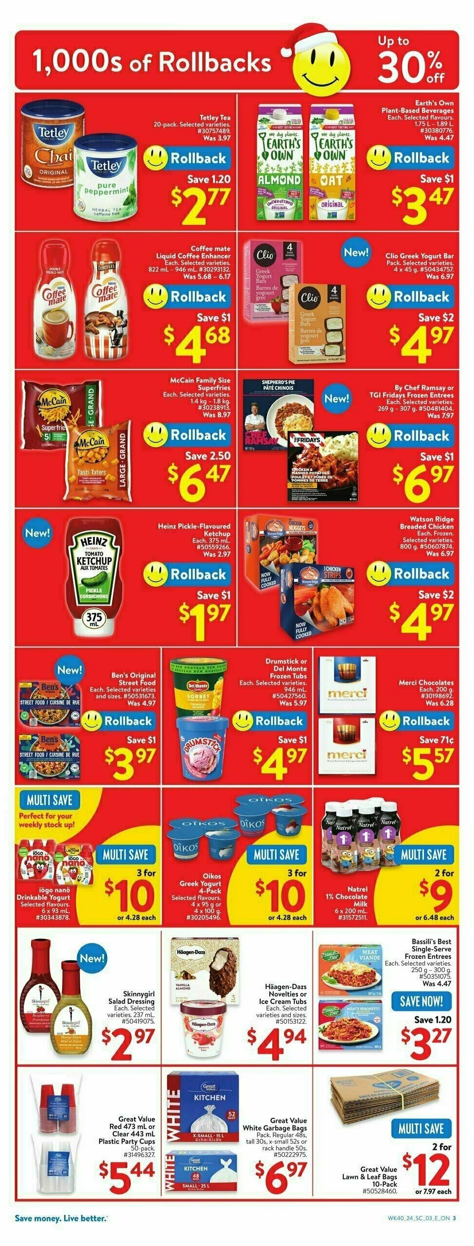 Walmart Flyer from October 24