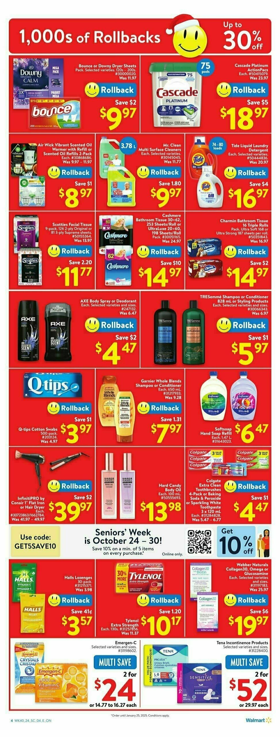 Walmart Flyer from October 24