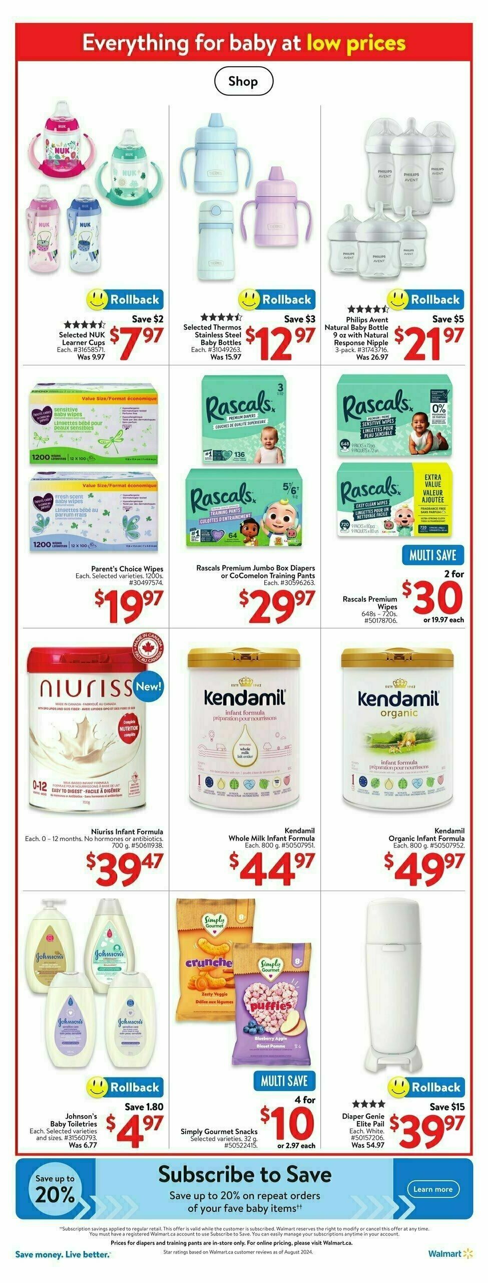 Walmart Flyer from October 24